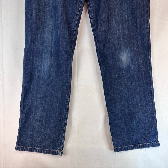 PATAGONIA Men’s Size 38 Denim Jeans Button Fly Relaxed Fit Bootcut Style - Picture 3 of 16